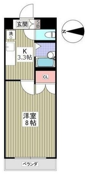 リュミエ府中の間取り