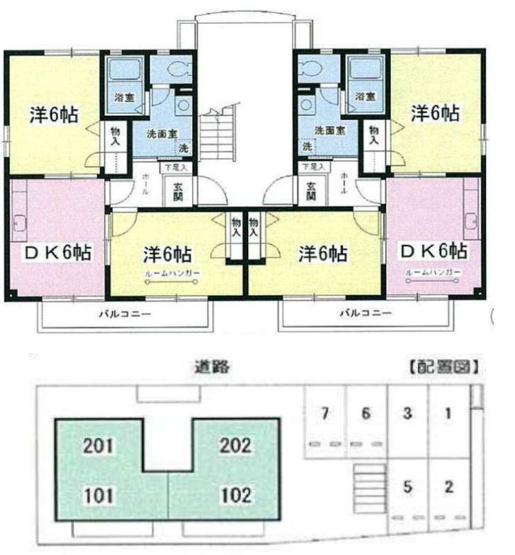 【間取り】 | サンハイツ桶川Ｃ