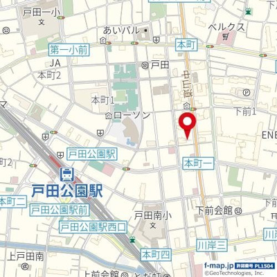 【地図】 | ヴェルステージ戸田公園