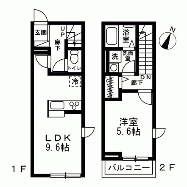 フルリール駒沢 の間取り
