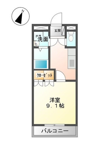 ヴィルコートの間取り