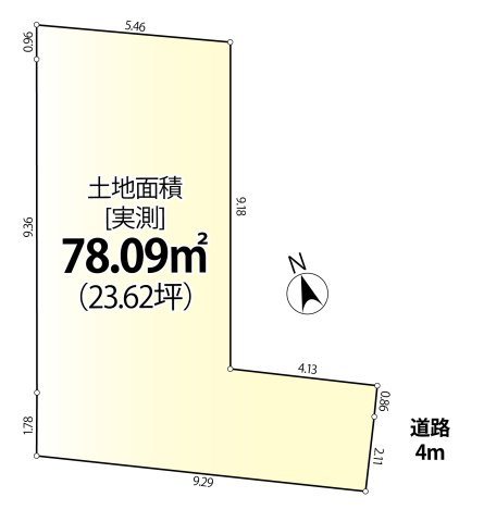＜LIBERi リーベリー＞杉並区宮前3丁目　中央線LIFE　閑静な住宅街の限定1区画の土地図