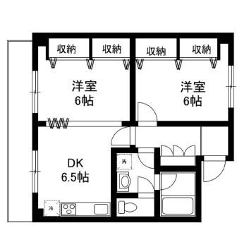 フレグランスの間取り|間取りです。