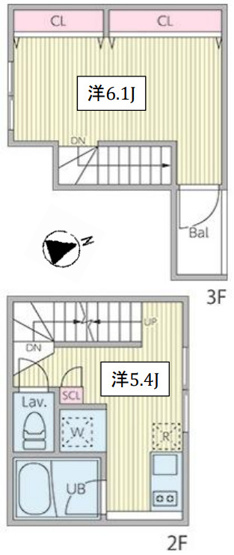 【間取り】 | プレジ桜新町　
