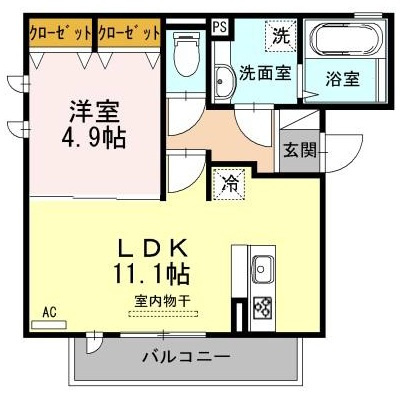 フレアコートの間取り