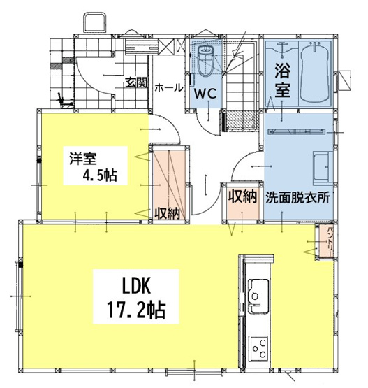 【間取り】 | 1F