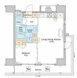 【間取り】 | プラウドフラット戸越銀座