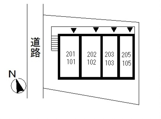 Sta fioreの区画図