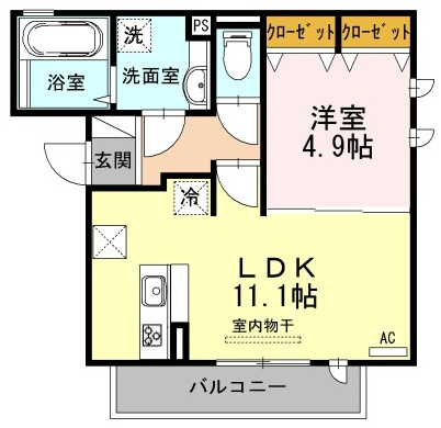 フレアコートの間取り
