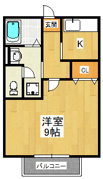 第１筑波ハイツの間取り