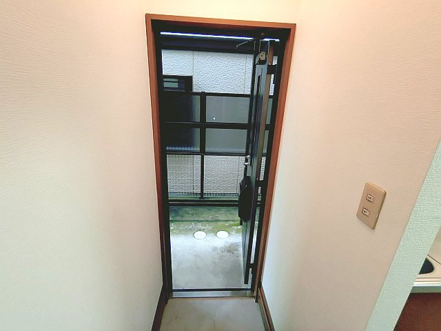 第１筑波ハイツの玄関