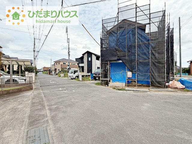 【前面道路含む現地写真】 | 取手市井野8期　新築戸建　5号棟 | 10/4撮影