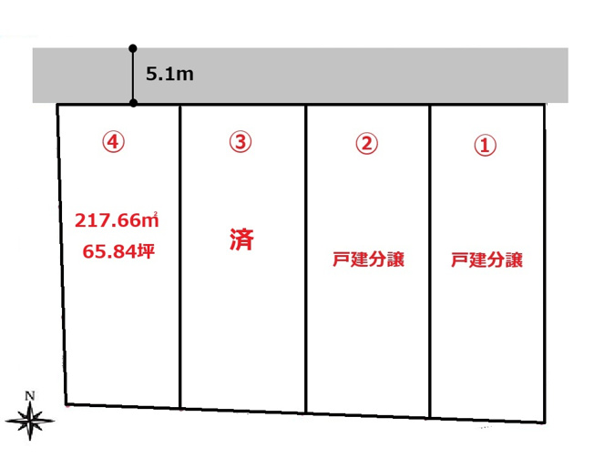  | 高崎市貝沢町売地　④