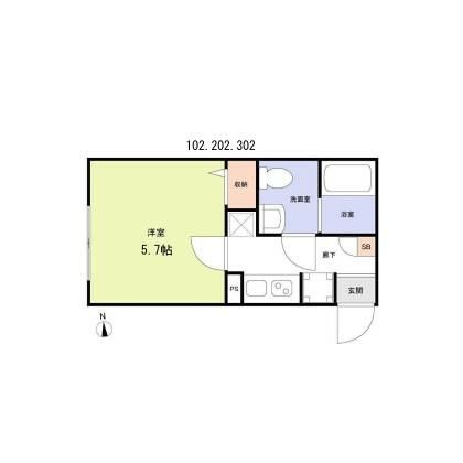 ＺＥＳＴ　ＳＥＺＡＫＩの間取り