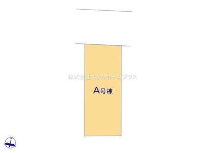 【区画図】 | 東大和市奈良橋5丁目　新築戸建　【全1棟】