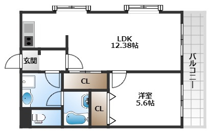 【間取り】 | ラフレシア曽根