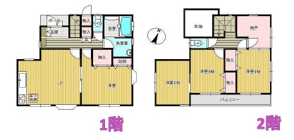 千葉市若葉区桜木北３丁目の間取り