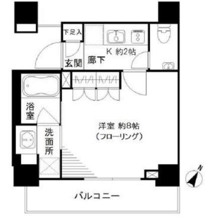 【間取り】 | ザ・レジデンス早稲田