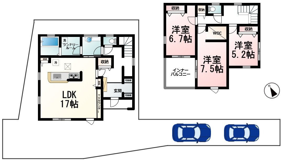 草津市矢倉１丁目　3期　限定1区画の画像