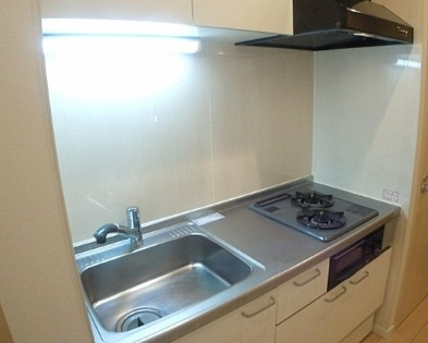 【キッチン】 | アルカンシェル井草 | 2口コンロのシステムキッチン。