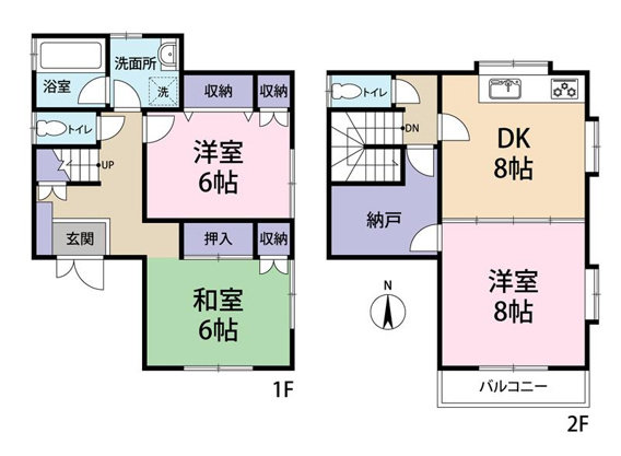 【間取り】 | 湯河原町吉浜　戸建