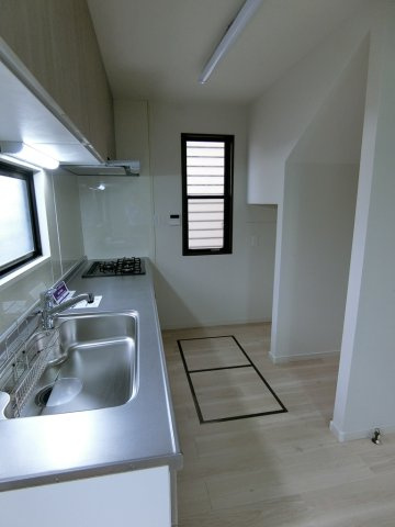 松戸市　古ケ崎２丁目戸建てのキッチン|お料理しやすいキッチンです