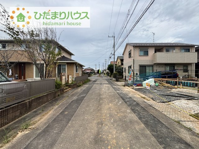 【前面道路含む現地写真】 | 牛久市田宮町31期　新築戸建 | 10/4撮影