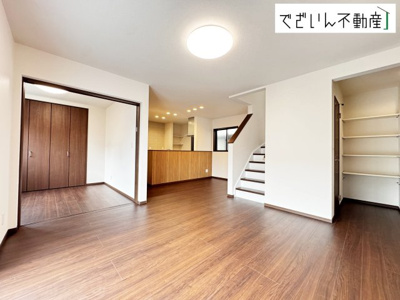 【居間・リビング】 | クライン深谷市緑ケ丘第3期　新築住宅 | 現地(2026年10月撮影)