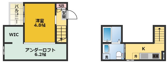 【間取り】 | VIVA米野Ⅱ(ビバコメノツー) | 間取りです。