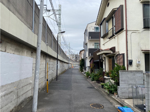 墨田区墨田３丁目のアパートの周辺