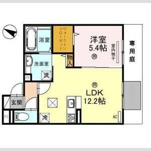 レジェモー中郷の間取り