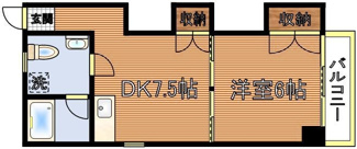 【間取り】 | 関根ビル | 間取りです。