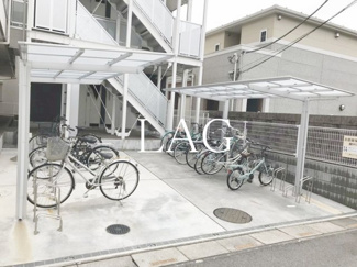 【その他共用部分】 | リブリ・エシュレ | 駐輪場です。