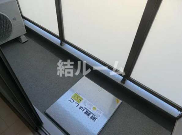 北区王子１丁目の賃貸マンションのバルコニー