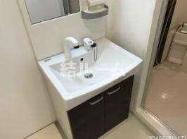 北区王子１丁目の賃貸マンションの洗面所