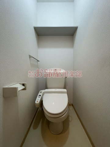 サンライズ北野Ⅽのトイレ|シンプルで使いやすいトイレです
