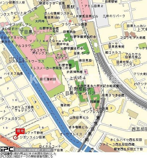 【地図】 | ロイヤルパレス目黒