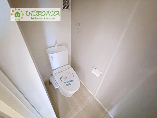 【トイレ】 | 取手市井野8期　新築戸建　1号棟 | トイレは1F、2F共に完備！取り合いになることがありませんね(^^)/