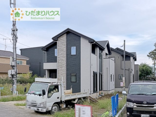 【外観】 | 取手市井野8期　新築戸建　1号棟 | デザイナーズのようなお洒落な外観です(^^♪
