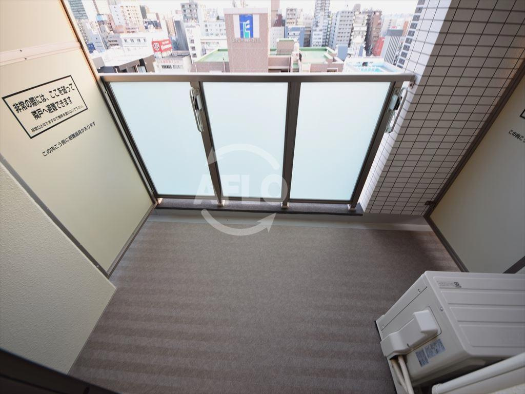 WING TERRACE南堀江のバルコニー|WING TERRACE南堀江　バルコニー