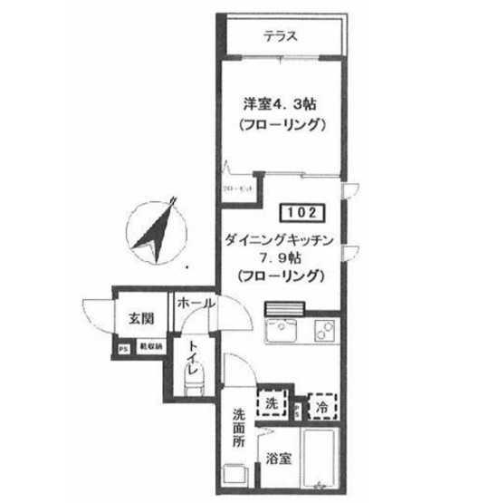 【間取り】 | エリシアン三軒茶屋
