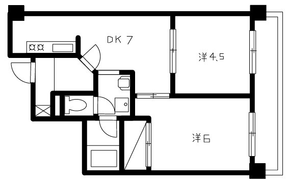 ファミール阿佐谷の間取り