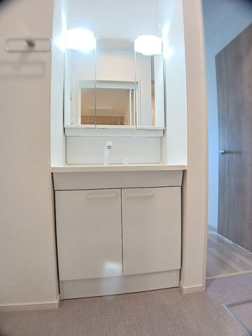 カーサ　ノービレの洗面所|コンパクトで使いやすい洗面所
