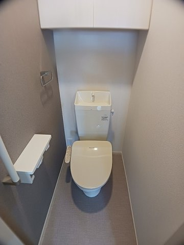 カーサ　ノービレのトイレ|シンプルで使いやすいトイレです