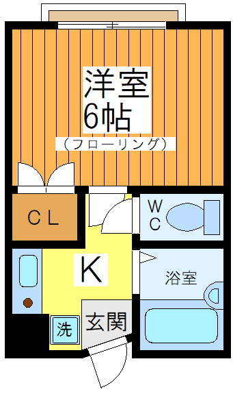 レジデンス松原　の間取り