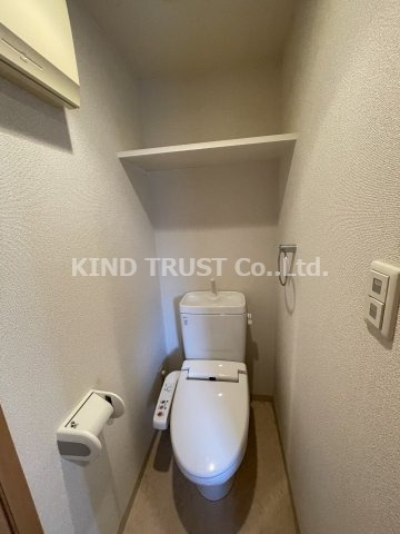 エステムコート梅田・天神橋リバーフロントのトイレ|コンパクトで使いやすいトイレです