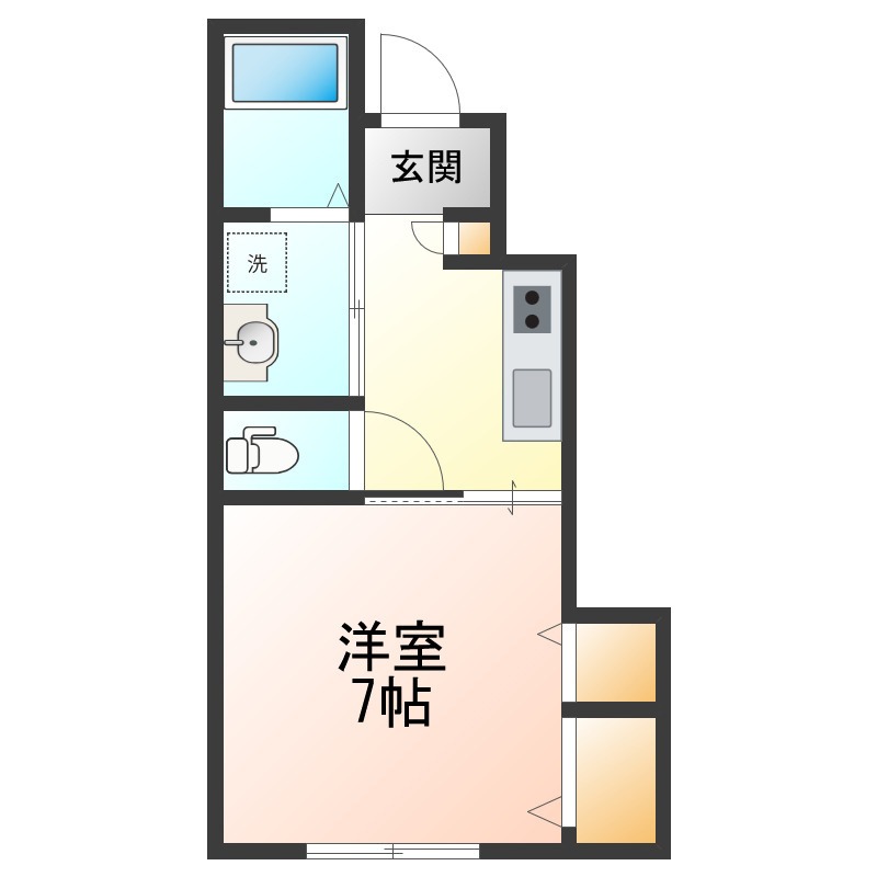 MKルミネの間取り