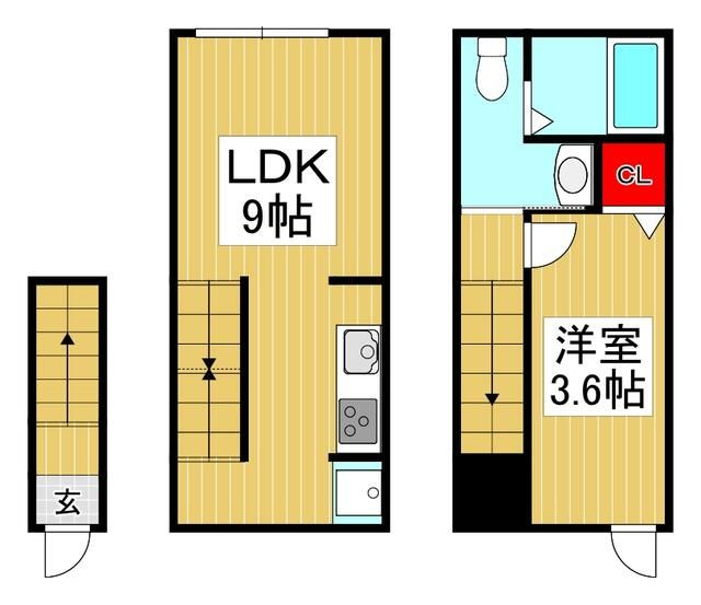 【間取り】 | MOK-URBAN TODAKOEN