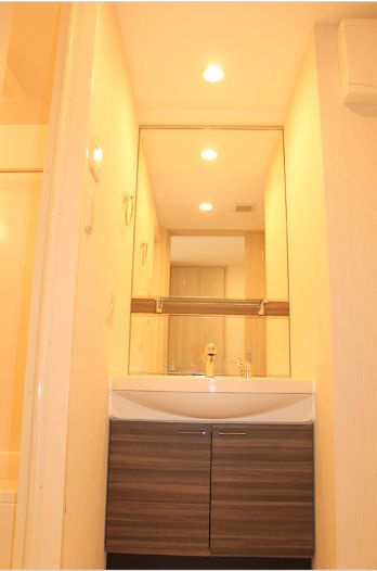 名古屋市中区丸の内２丁目の賃貸マンションの洗面所