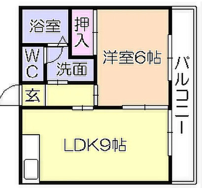 シティコーポ青峰の間取り